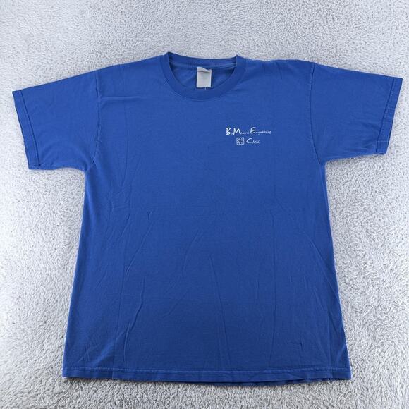 Case Western Reserve Shirt Mens Large Blue Biomedical Engineering BME Devil Tee - Picture 5 of 9